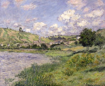 Landscape, Vetheuil by Claude Monet